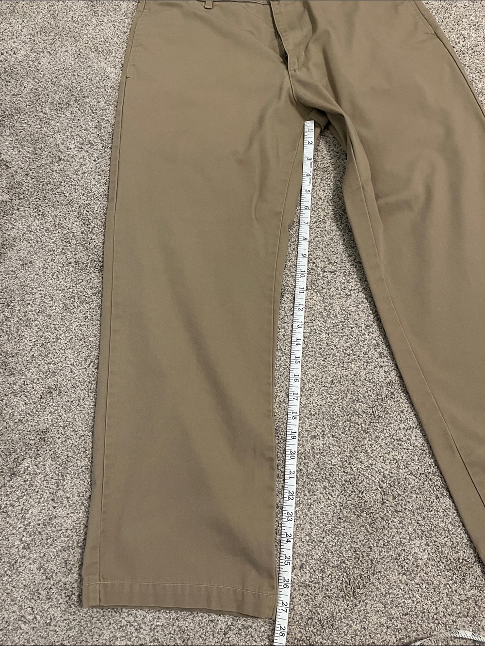 Noon Goons Wide Leg Chino Pants in Khaki - Picture 2 of 7
